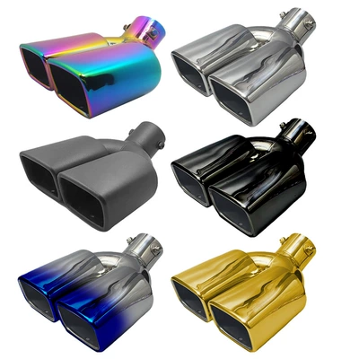 Exhaust pipe: stainless steel color silencer tail