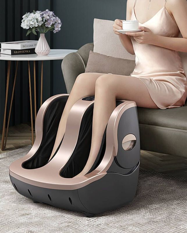 源工場の新型クロスボーダー足治療機全自動足マッサージ器足裏ホットローラー揉み美脚器|undefined