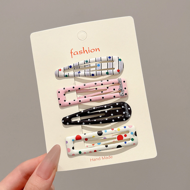 4#검정색 4개입 - 6cm