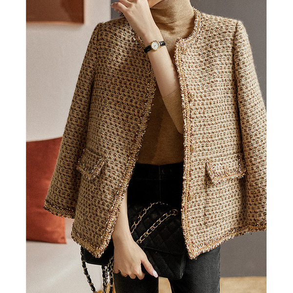 woolen short fashionable jacket