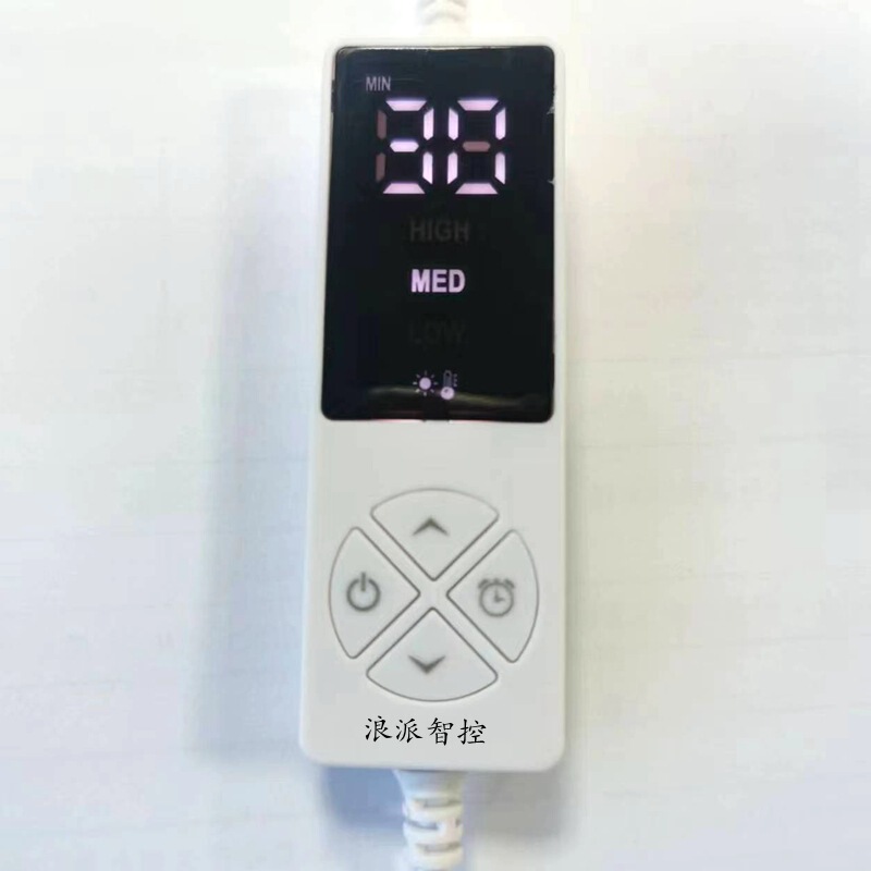 Factory direct supply neck protection knee protection 5V7.4V12V5 gear online button double control timing temperature control digital display temperature control switch