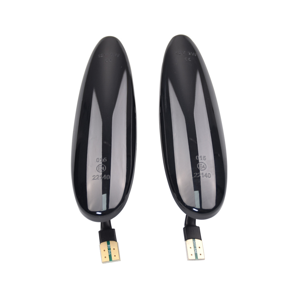 Para Fiat Marea Croma II Palio Albea lámpara de hoja LED flujo lateral luz