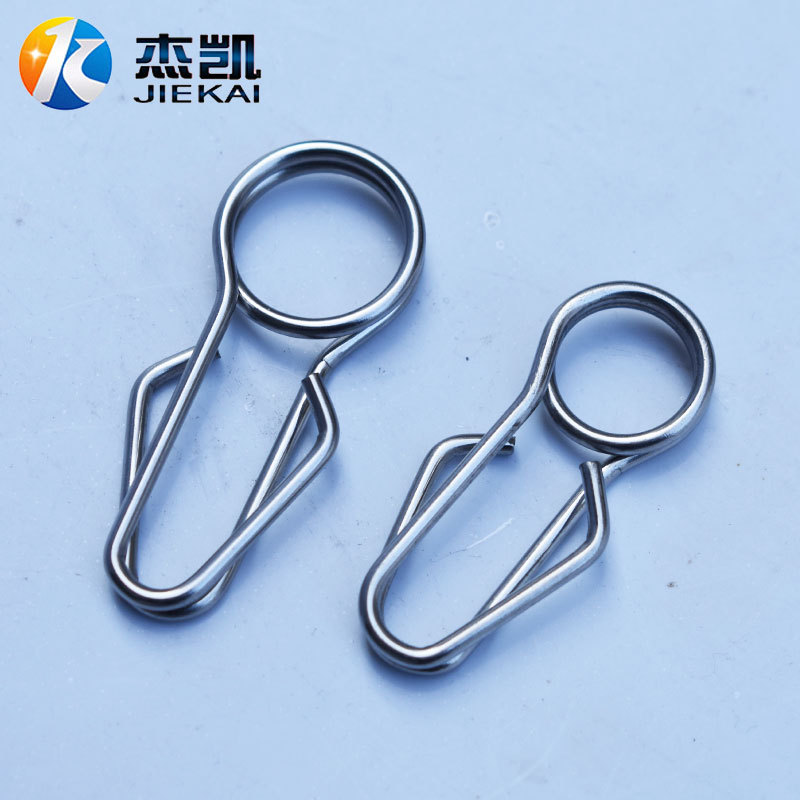 不锈钢304弹簧钢弯弯异型钩子大小配套钥匙圈挂件非标2.5粗