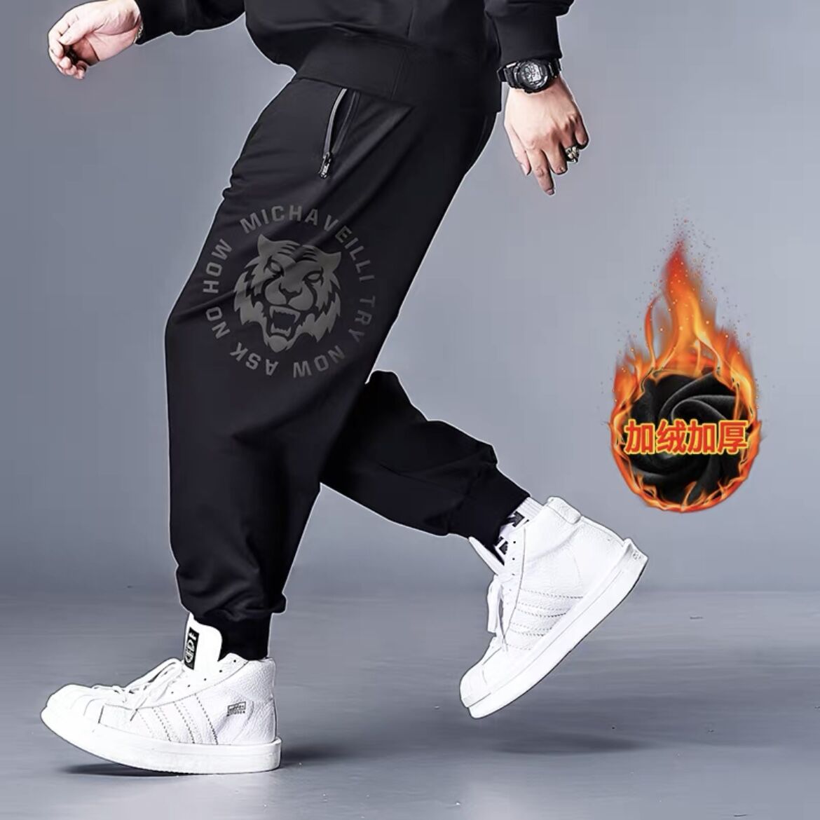 554 black [velvet pants]