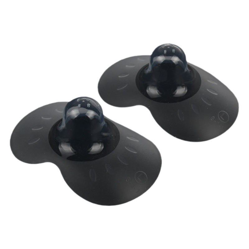 Maternal nipple protective cover ultra-thin butterfly-type anti-bite silicone breast shield nursing nipple stickers SML three-size nursing artifact