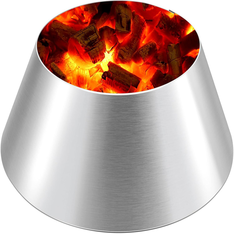 Amazon Weber Kettle Cone-Shaped Kettle Charcoal Barbecue Accessories Stainless Steel Round Accessories Barbecue Grill