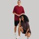 LVLV men's | cross-border summer American retro cotton heavy short sleeve T-shirt loose hard tide brand a generation of hair
