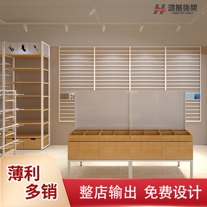 名创款精品双面耳环柜饰品头箍发箍项链耳钉挂件多功能流水台货架