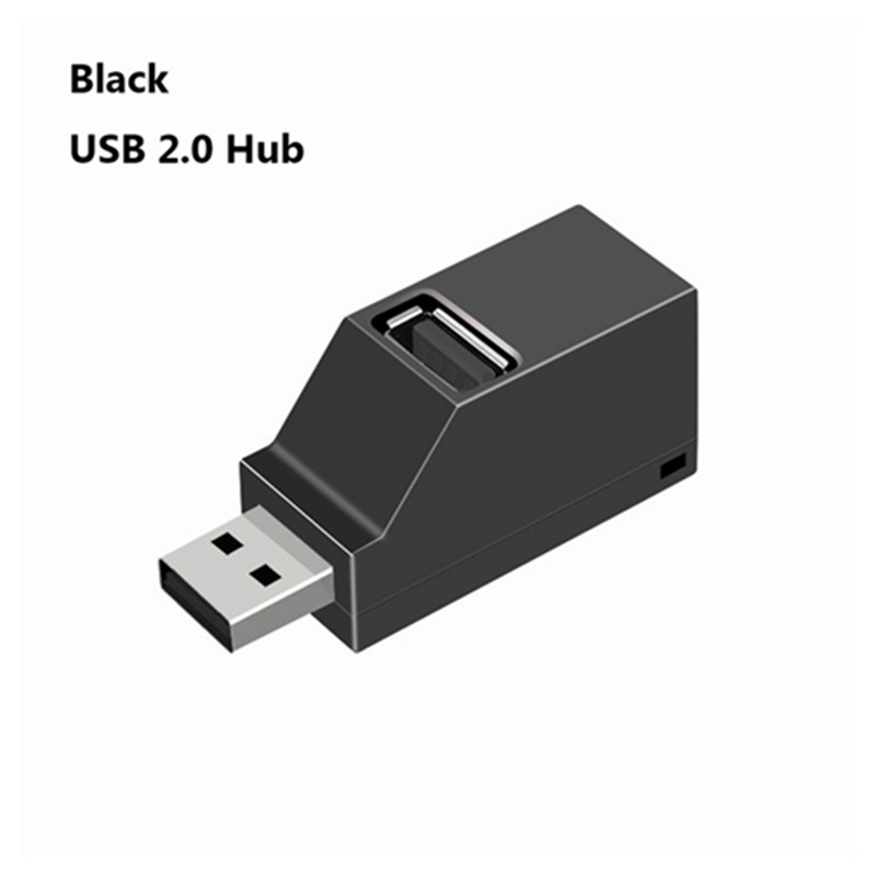 USB3.0 divisor de 3 puertos en línea USB HUB extensión HUB 3 puertos mini portátil 2,0 + 3,0