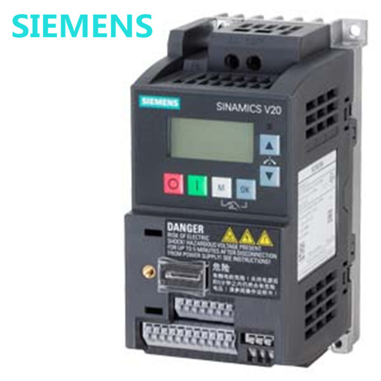 6SL3210-5BB15-5UV0西门子V20变频器0.55KW/3.2A 1AC230V无滤波器