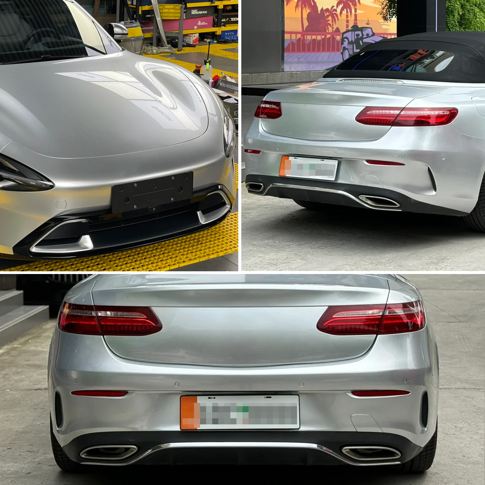 Cross-Border Supply of High-Quality Tpu Color-Changing Film Ppf Ultra-Bright Metallic Silver Car Color-Changing Protective Film Anti-Scratch Self-Healing