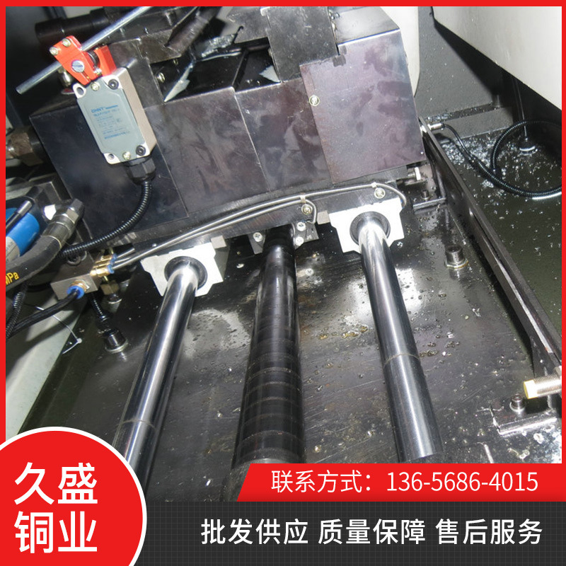 JS029圆棒铁棒切断机 铁棒圆钢切断机铁棒开料钢棒伺服送料切断机