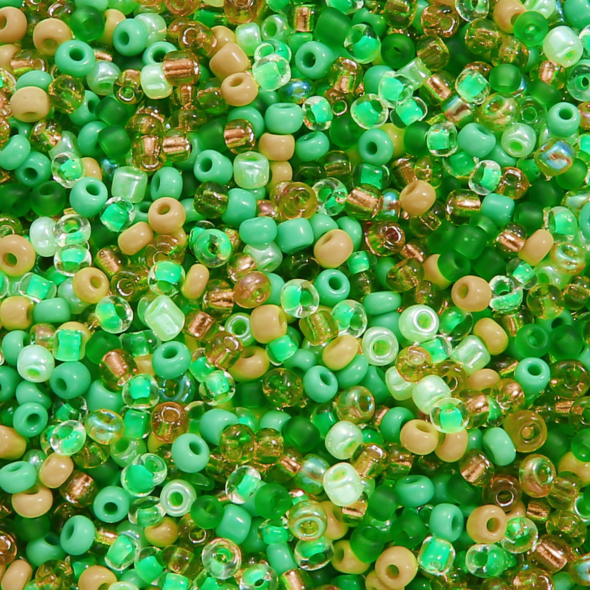 45# 3mm green color, 8 specified mixed colors, 30g/pack, about 1000 pieces