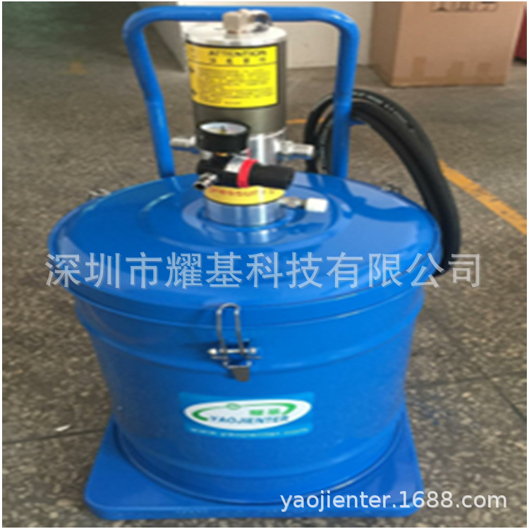 供应气动加注机 气动高压打黄油机 配加油枪黄油机40L人气