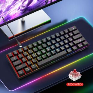 �Cе61�I�P�о����S�k��Keyboard�I�P�Α�늸��l��RGB�Cе�I�P