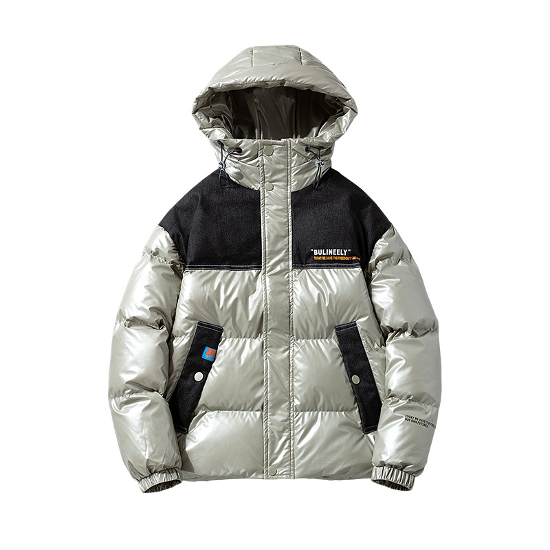 2023 nuevos productos de invierno frío abrigo de algodón de moda pareja ropa de algodón gruesa chaqueta de pan abrigo