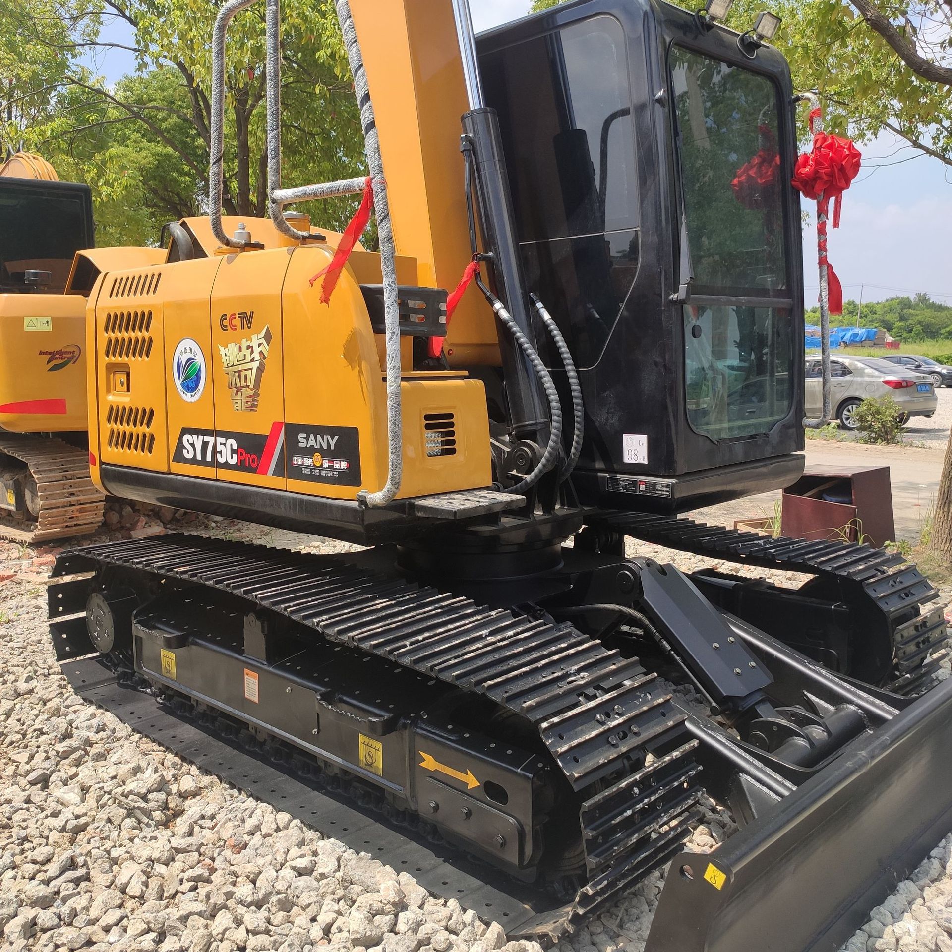 Máquinas de construcción suministradas directamente transfronterizas excavadoras pequeñas SANY Sanysy60 excavadoras gancho