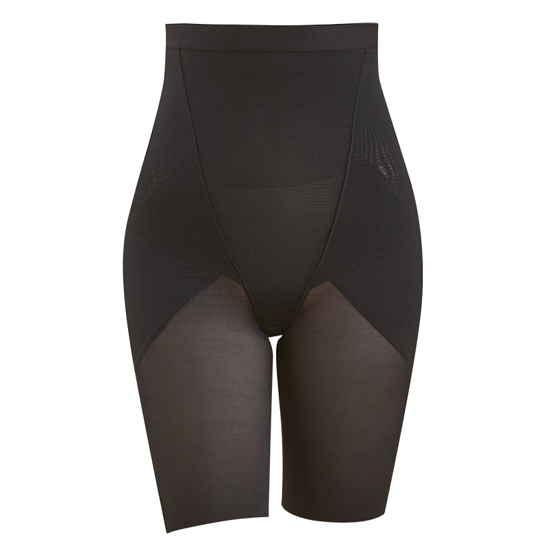 Malla transpirable de cintura alta cuerpo que forma los pantalones postparto corrección pélvica corsé pantalones cadera levantamiento cuerpo que forma pantalones flacos