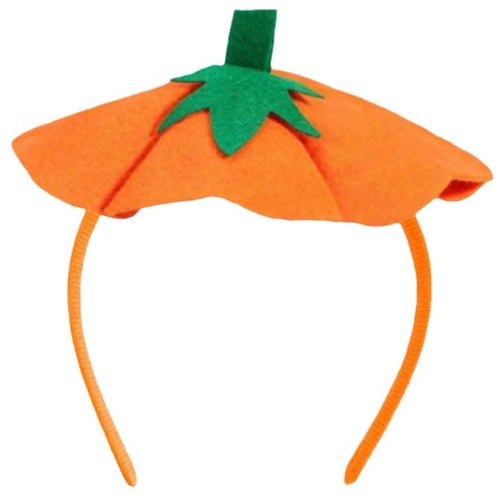 Cross-border Halloween Pumpkin Headbands Children's Props Headbands Adult Party Performance Decorations Makeup Costumes Hair Accessories