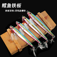 South Oil 80g-200g Lead Casting Cod Iron Plate Deep Sea Boat Fishing Mackerel Horse Mackerel Bait