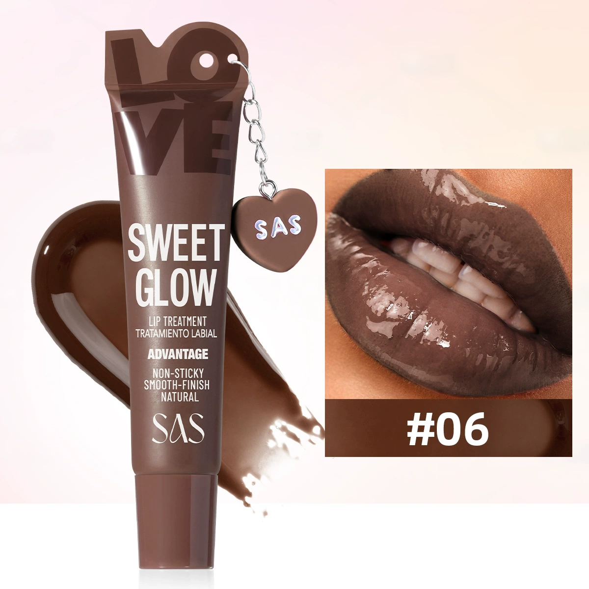 SAS (Cross-border trading), moisturizing lip gloss, pendant, lipstick, Amazon