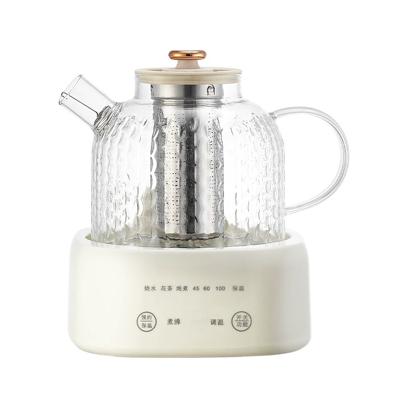 Glass teapot, set for home use, flavored tea, Birthday gift