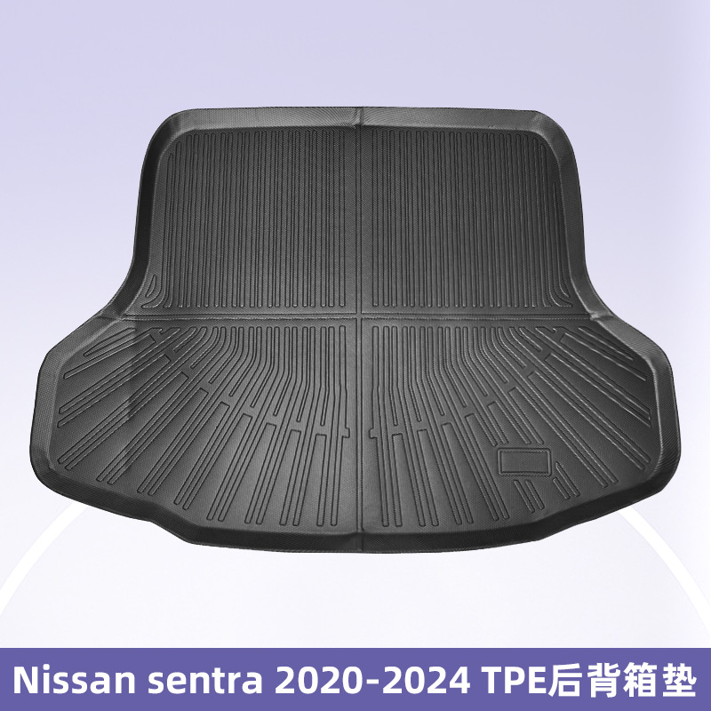 Aplicable a Nissan sentra 2020 - 2024 3D todo el tiempo material TPE cojín de automóvil cojín de colateral