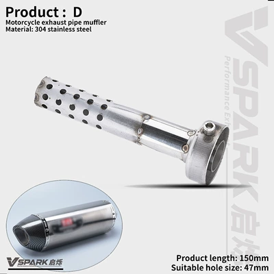 Noise Reduction Silencer Outlet – Motorcycle exhaust pipe - style-4-yoshimura-r77-extended-muffler