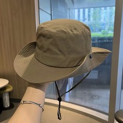 栄美速乾登山帽女夏屋外日焼け止め日よけ帽通気西部カウボーイ帽釣り漁師帽子男