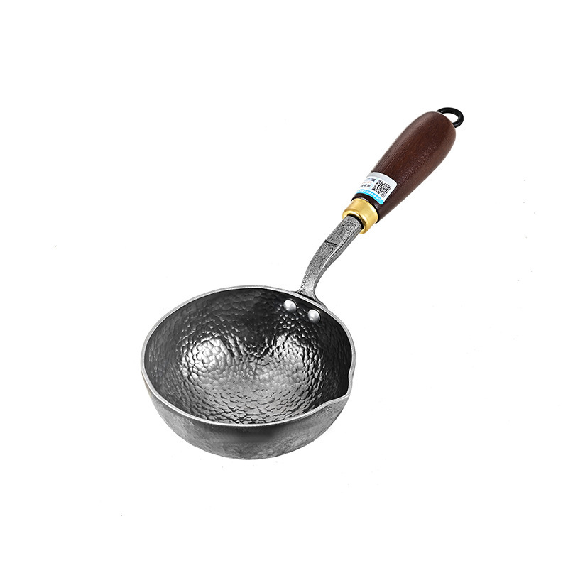 Zhangqiu maceta de aceite caliente maceta especial maceta de aceite de aceite de mango largo maceta de aceite maceta de aceite maceta de hierro maceta de hierro maceta de huevo mini profunda