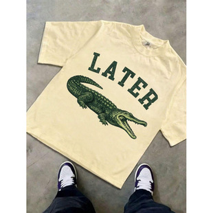 �W�a����Camiseta de manga corta con estampado gr&aacute;fico para