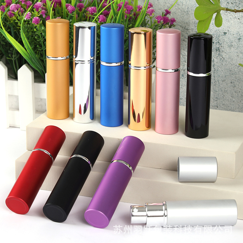 10ml香水分装瓶玻璃便携旅行平头分装樽小样口喷雾空瓶子logo印制