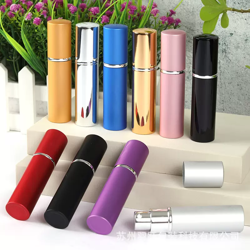 10ml香水分装瓶玻璃便携旅行平头分装樽小样口喷雾空瓶子logo印制