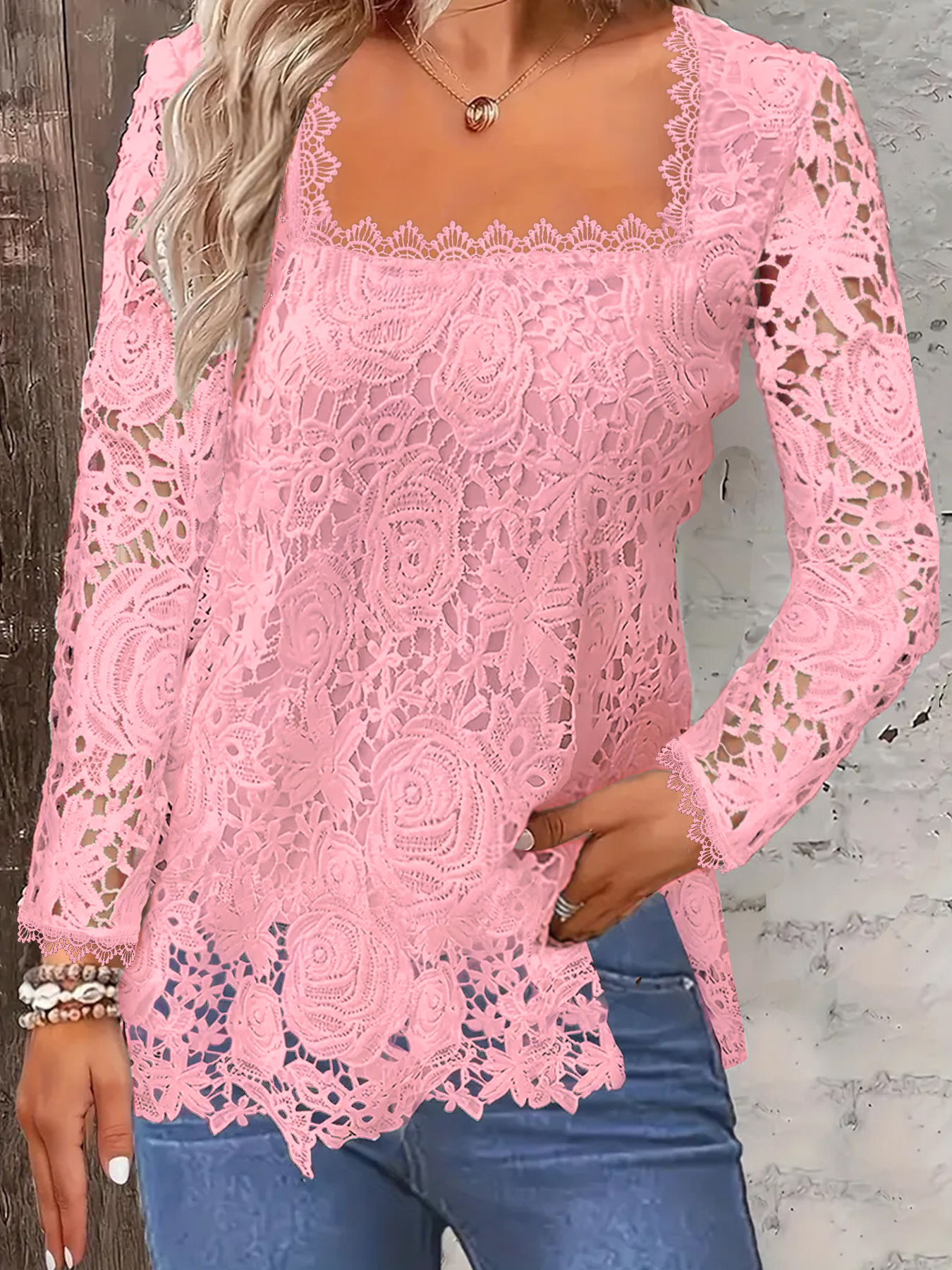 Short Sleeve Sleeve Length Wholesale Women's Vacation Solid Color Short Sleeve Blouses