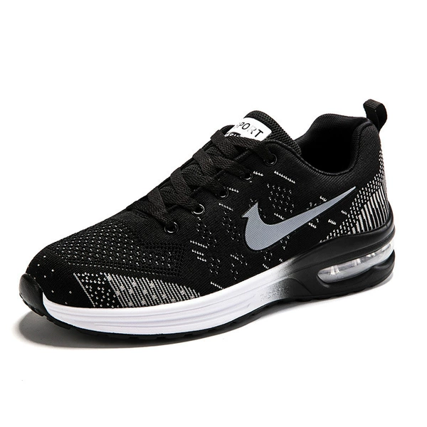 002 men's shoes black and gray