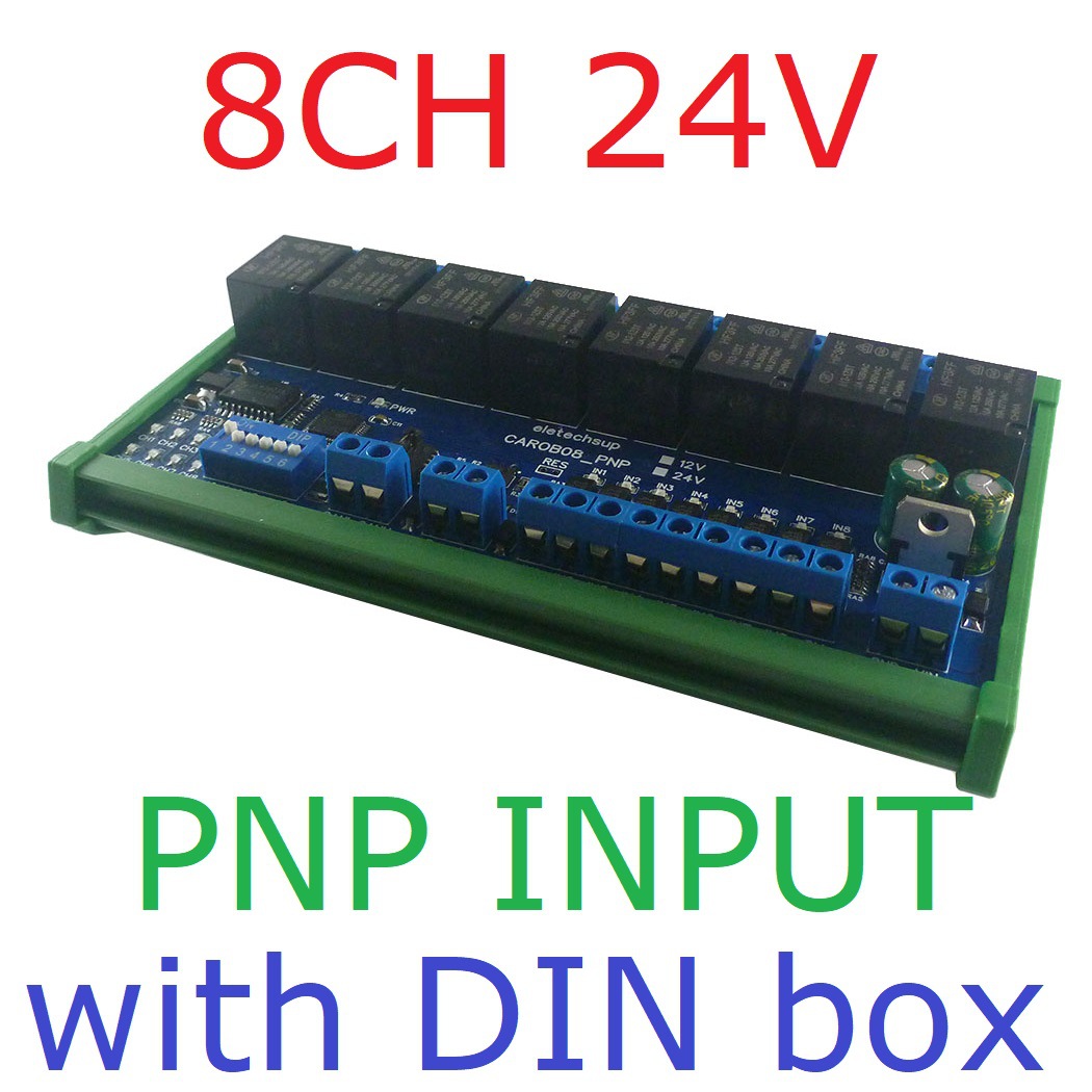 8CH 24V PNP  Shell*12MA*CAROA04