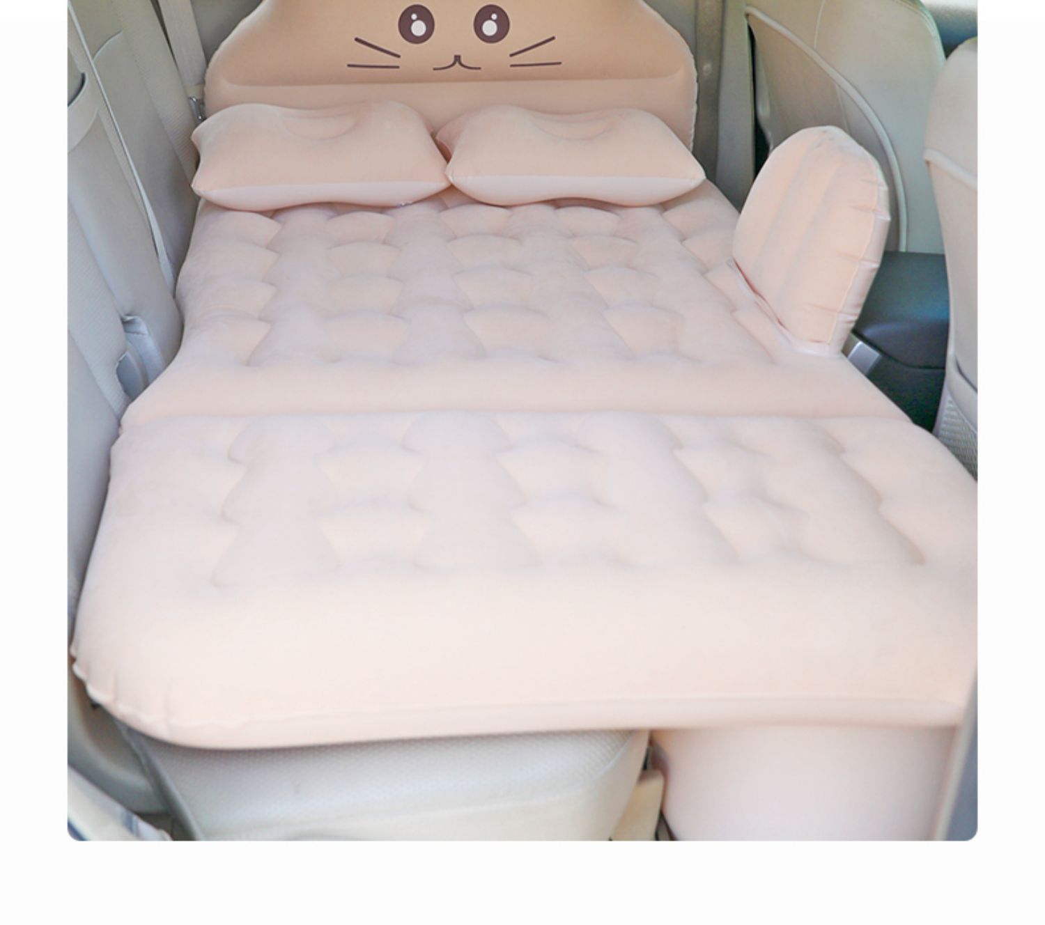 Car inflatable bed, car air mattress, car back seat sleeping pad, car mattress for children sleeping, in-car travel mattress
