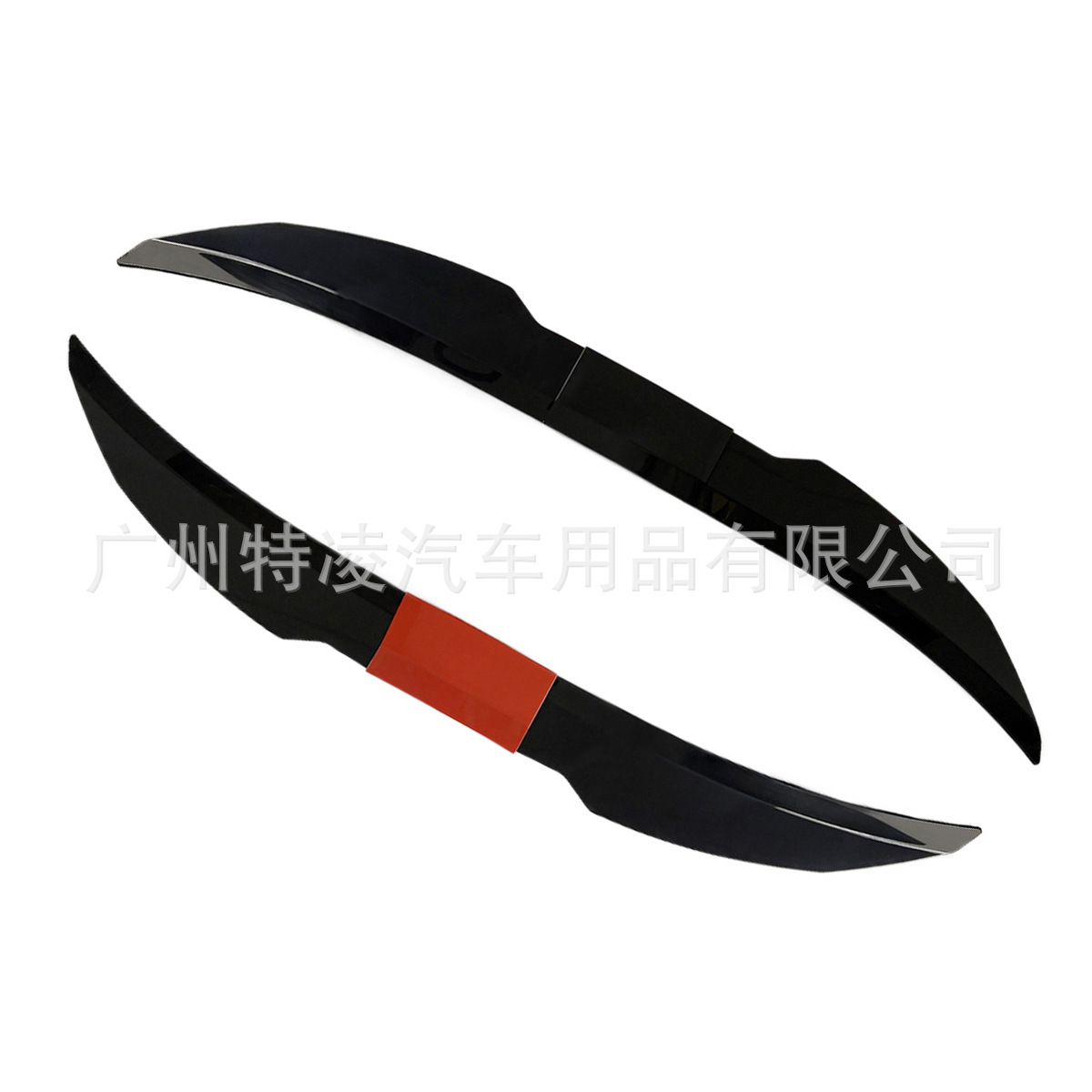 Universal Three-Section Adjustable Blade-Style Rear Spoiler for Car Roof, Adhesive-Type Modified Decorative Trunk Spoiler
