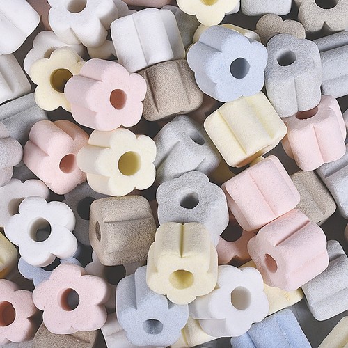 Fish tank filter material nitrifying bacteria house nano plum blossom water purification bacteria ring aquarium filter material quartz ceramic ring