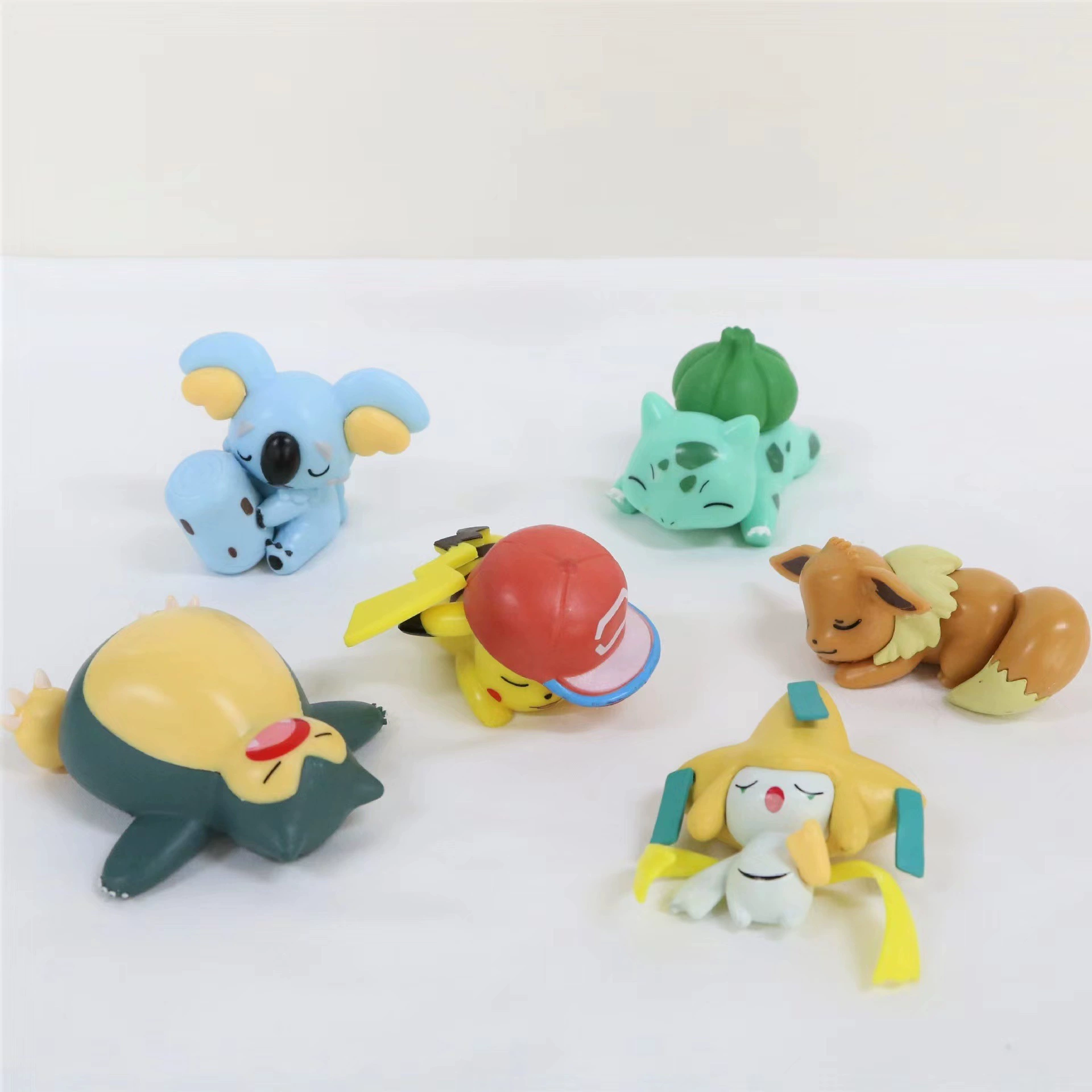 Слепой ящик 6 любовь спящая Pikachuka утка утка питомцы Pokémon ручная - сделанная украшения