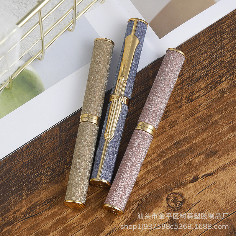 Hand-made skin lipstick tube empty tube lip gloss straight irrigation lipstick empty tube oblique mouth skin small thin heel lipstick tube