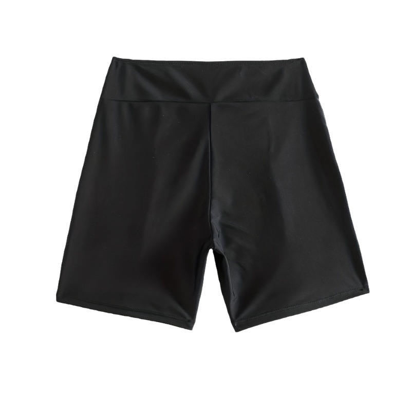 Pantalones de baño negros de talla grande para mujer Pantalones de baño europeos y americanos gordos mm tallas grandes Pantalones de baño transfronterizos de comercio exterior Pantalones de baño al por mayor