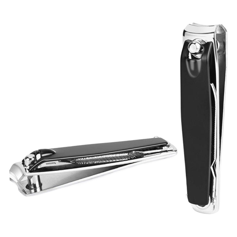 608 carbon steel medium nail clippers spray black paint nail clippers portable nail clippers manicure armor tools