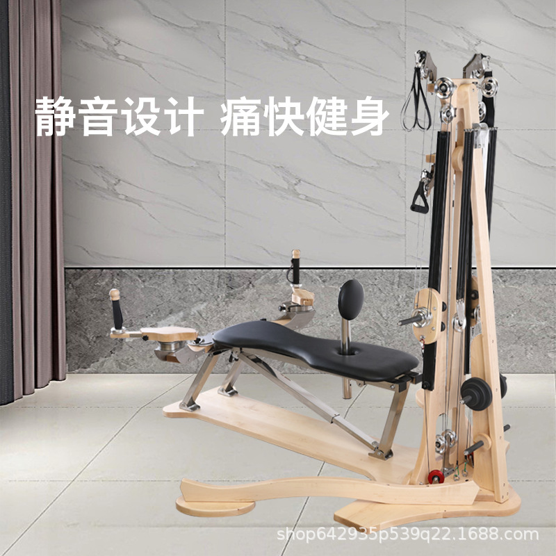 Zen suave cama de entrenamiento de instrumentos rotatorios Oak Spine espiral deportes equipo de fitness Pilates conjunto de cinco piezas suave