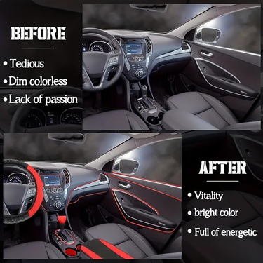 Cross-Border Foreign Trade Specializes in Supplying a 6-Piece Car Interior Set: Steering Wheel Cover, Shoulder Protector, Gear Shift Cover, Handbrake Cover, Armrest Pad