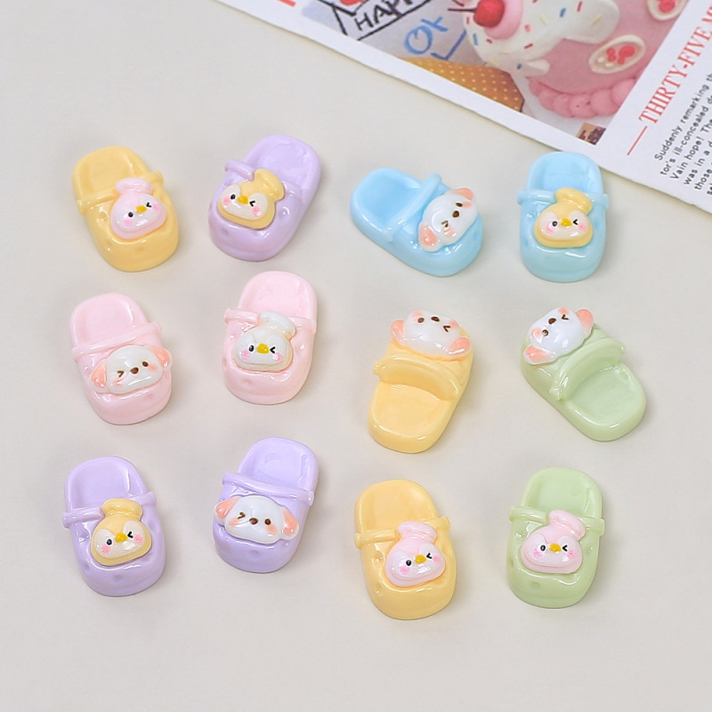 Cute Puppy Slippers Cartoon Creative Handmade DIY Cream Glue Accessories Resin Small Accessories Jewelry Materials Wholesale Cute Puppy Slippers Cartoon Creative Handmade DIY Cream Glue Accessories Resin Small Accessories Jewelry Materials Wholesale