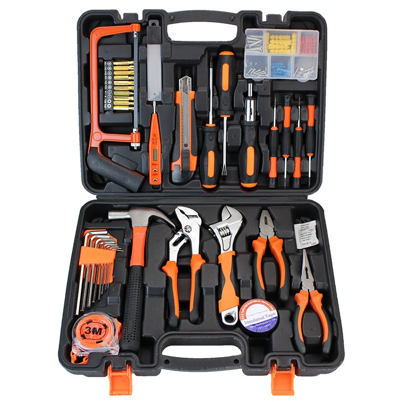 Factory invoicing home hardware tool combination set car maintenance tool electric drill shock drill kitchen tool box