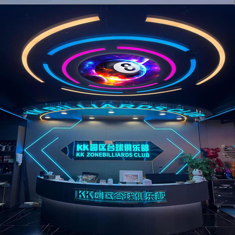 lámpara de arco creativa sala de billar sala de recepción sala de descanso centro comercial de videojuegos supermercado tienda de lámpara de arco