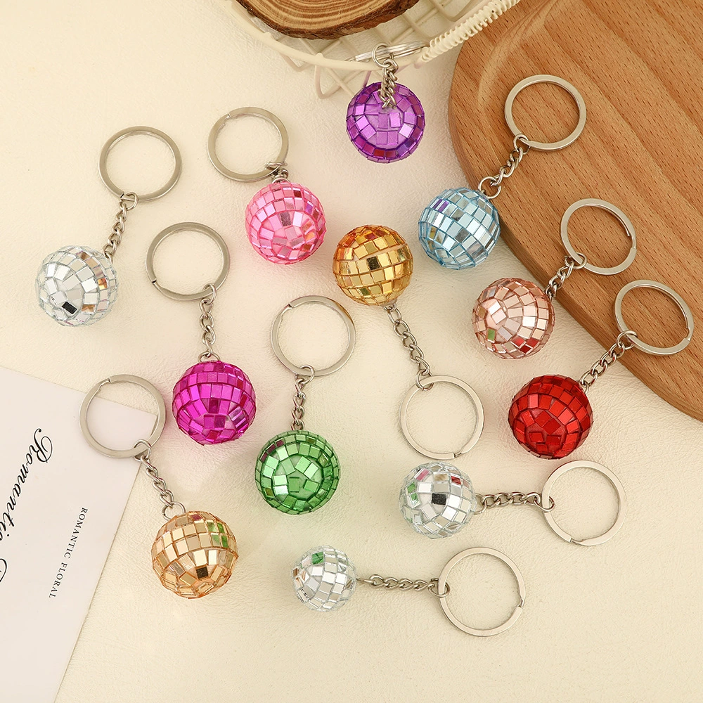 Европейские и американские трансграничные шапки маленькие шарики для дома подвески DISCO диско зеркальные серьги брелок для автомобиля подвеска