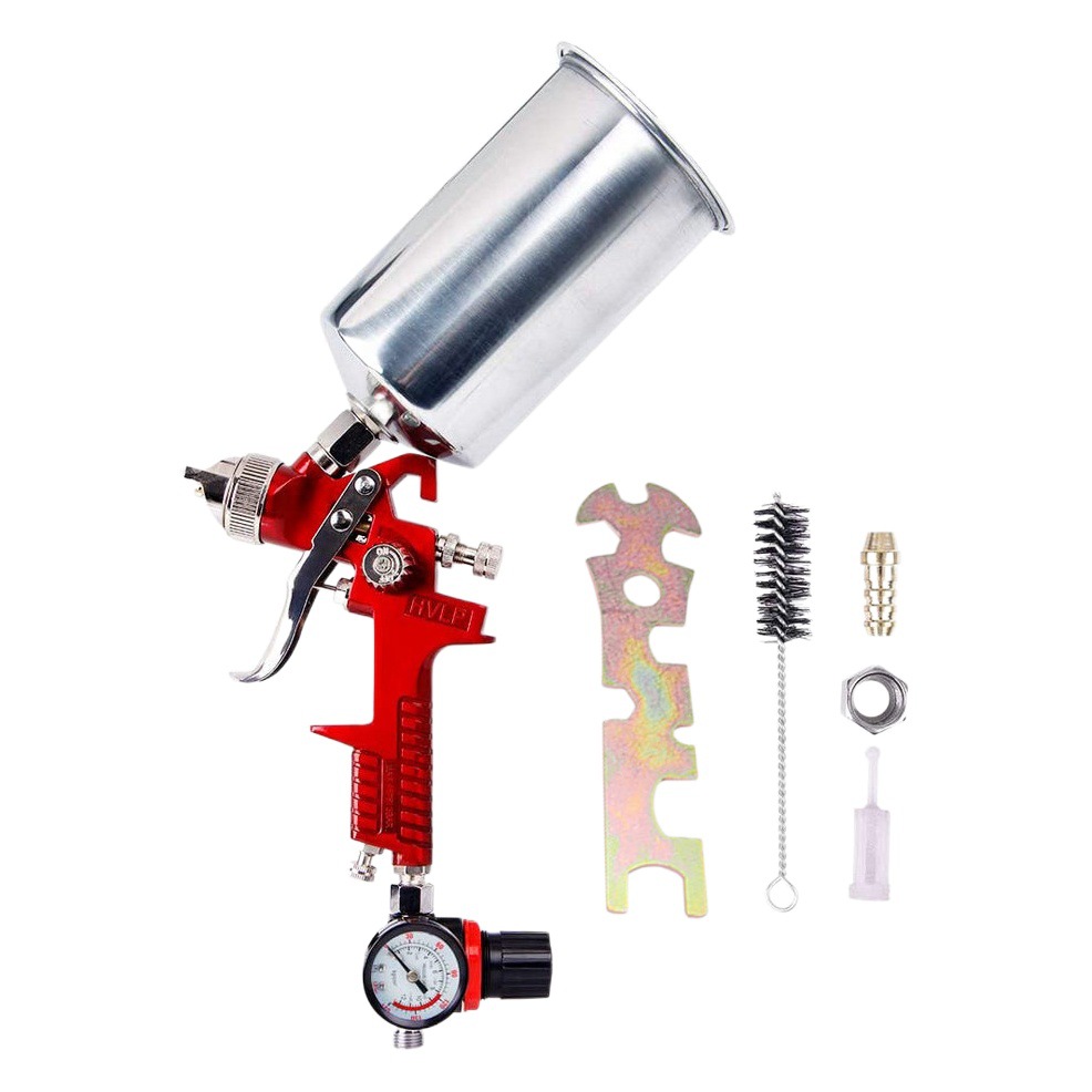 Suministro directo transfronterizo de alta atomización PISTOLA DE PULVERIZACIÓN olla pistola H827 muebles coche imprimación pistola pintura spray pistola traje de pistola